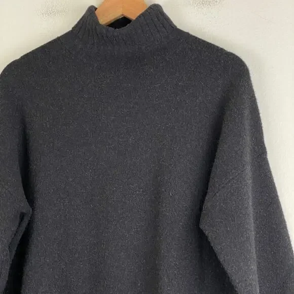 Tuckernuck Pomander Place Vivianne Black Sweater Mini Dress L - Picture 10 of 16